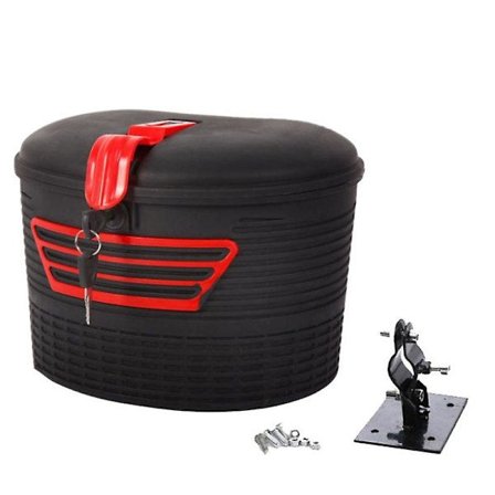 Elektrisk løbehjul opbevaring forreste bære kurv med lås til foldbar elektrisk E-bike løbehjul M365