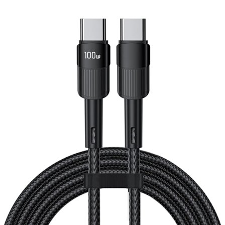 100W Typ C till Typ C-kabel PD Snabbladdning Laddare sladd Datakabel för bärbar telefon USB C till USB C-kabel 100W 5A