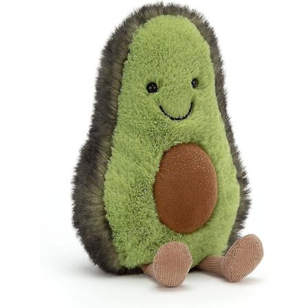 Amuseable Avocado Mad Plush, Lille 8 Tommer (xq)