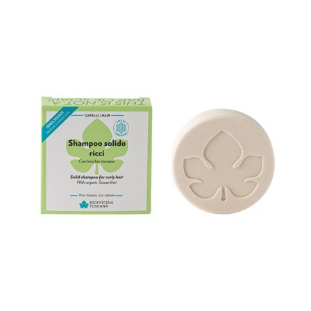 Biofficina Toscana Linea Ricci Shampoo solido ricci 80g - Shampoo Ricci Definiti