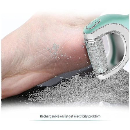 Scholl Velvet Smooth Wet And Dry Elektrisk Fodfil Blå