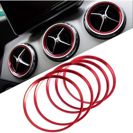 Ilmastointiventtiilin koriste, autoon