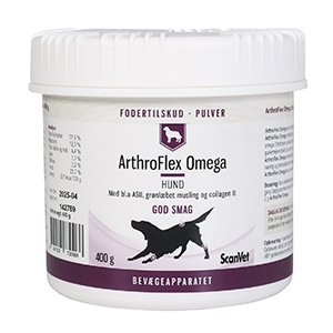 ArthroFlex Omega Hund 400 g. Pulver