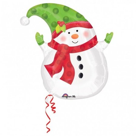 Helium-ilmapallo lumiukko