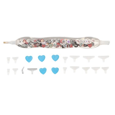 6,2 tommers Rhinestone Maleri Kunstpenn Resin Plast Fargerik Praktisk Rhinestone Maleri Verktøysett for Gave Spøkelse Gresskar