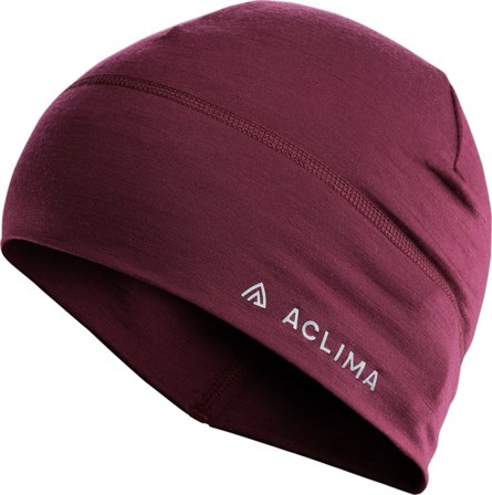 Aclima LightWool Beanie Unisex Unisex beanies Purple OneSize