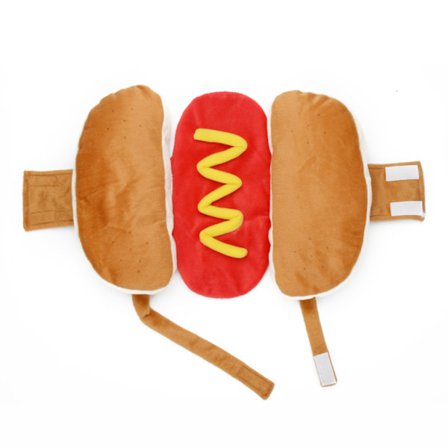 Hot Dog Pet Costume Hot Dog Pet Dog Kläder Halloween kostymer hållbara för hundar