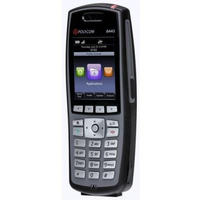 SPECTRALINK 8441 - Trådløs VoIP-telefon - Bluetooth-grensesnitt - IEEE 802.11a/b/g/n (Wi-Fi) - SIP - 6 linjer