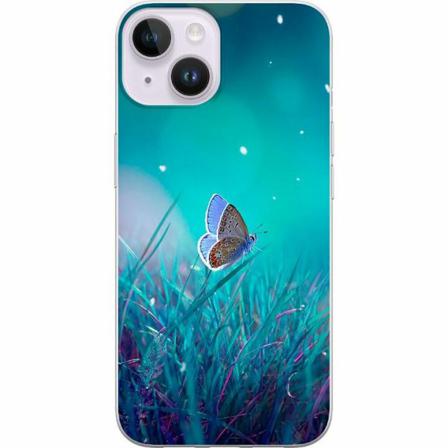 Apple Iphone 14 Plus Genomskinligt Skal Magical Butterfly