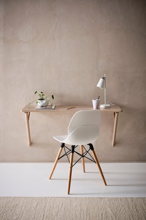 Jotex - Skrivebord/bord 40x120 Cm Hvitsåpet eik - KULLABERG - Kjøp Skrivebord hos Jotex