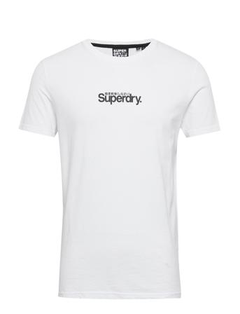 Core Logo Essential Tee White Superdry