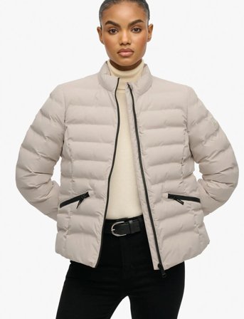 Superdry Sport City Fuji Padded Jacket - Grey - XL