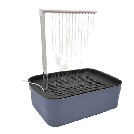 Papegøyer Dusj Badekar Høy Volum Innendørs Automatisk Fuglebad Dusj Badekar