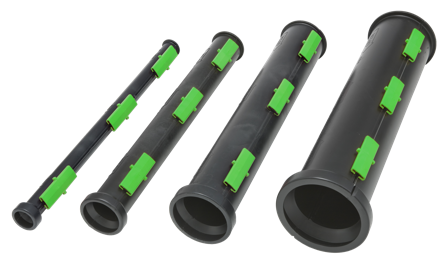 Greenpipe Snipp&Snapp Hardlock Kabelrør 1 m, 112 stk, Stikkontakter & kabler