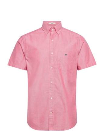 Reg Classic Oxford Ss Shirt Pink GANT