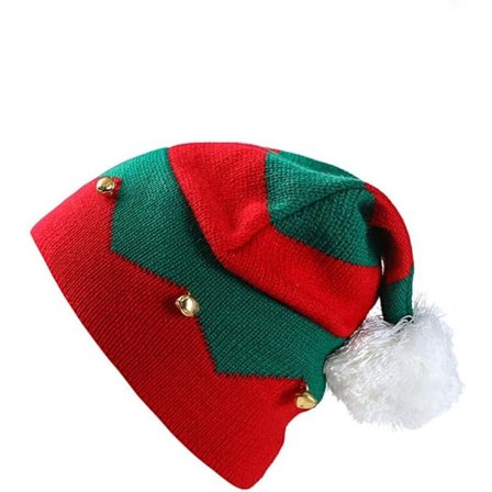 Jultomte Stickad Mössa, Jul Bebis Stickad Mössa för Barn: