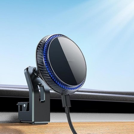 Magsafe telefonholder trådløs bil lader for Tesla Model 3/y, sikker stabil magnetisk telefonholder for Iphone15/14/13/12 serie