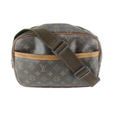 Louis Vuitton Vintage, Pre-owned Canvas louis-vuitton-bags Bruin, Dames, Maat:ONE Size