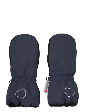 Mittens Navy En Fant