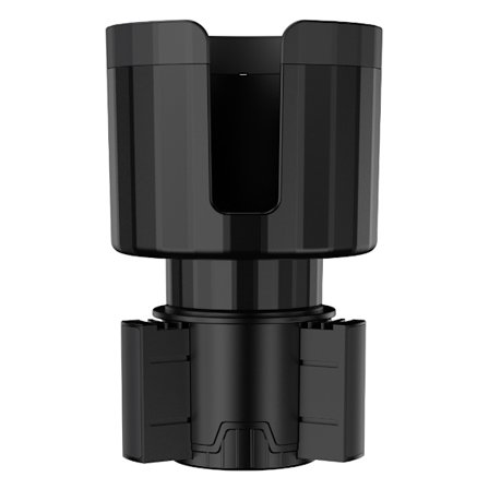 Bilmugghållare Expander Stora Flaskor upp till 10,4 cm Breda med Halkfritt Inlägg Mugghållare Förlängningsadapter