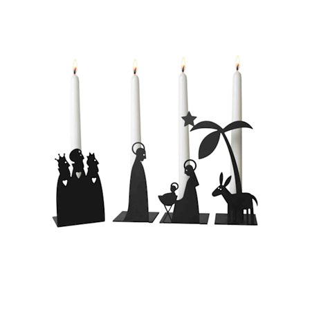 Suuri adventtikynttelikkö Seimi Pluto Design