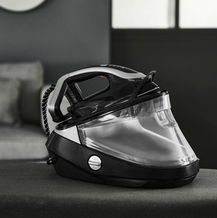 TEFAL Pro Express Vision GV9821 Dampstrygejern 3000 W 1.2 L sort/grå