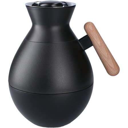 Rosendahl Stay Warm termokanne rund 1 liter, svart