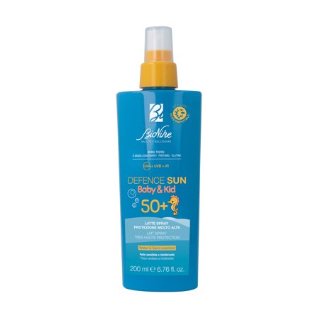 Bionike Defence Sun Baby&Kid Latte Spray SPF50+ 200ml - Crema Solare Bambini
