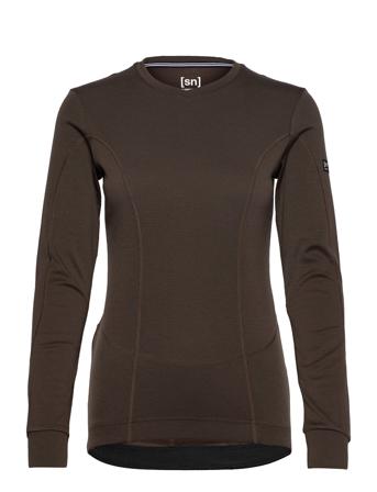 W Grava Ls Brown Super.natural