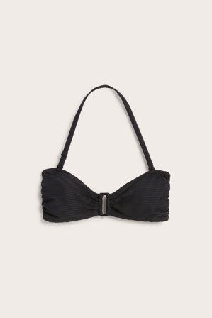 Kappahl | Bikini-bh med struktur Svart XL | Svart