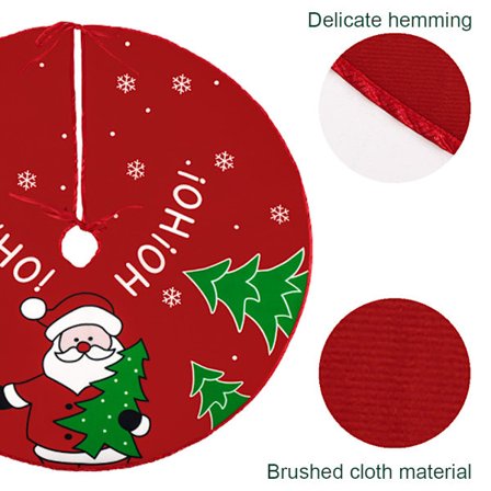 Joulukuusen alaosan koristelutarvikkeet 70 cm söpö kuvio joulukuusen matto