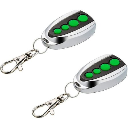 M12 Fjernkontroll Sender Nøkkelring Nøkkelbrikke 2-pakning
