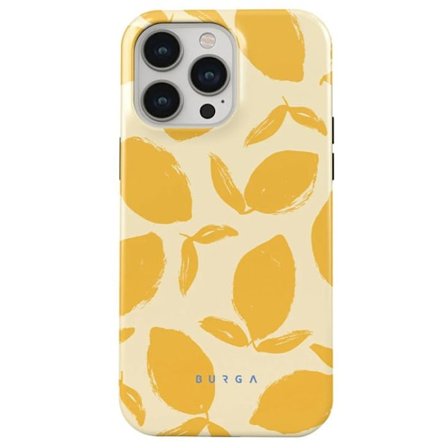 MagSafe Cover - BURGA - iPhone 13 Pro - Citrontærte Motif - Stødbeskyttelse - Elegant