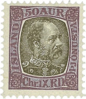 Island 1902 - Tjenestemærke AFA 23 - Postfrisk