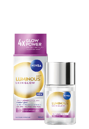 NIVEA Exfoliator Luminous630 Skin Glow Daily Liquid 100 ml Ansiktsvatten & facemist Dam