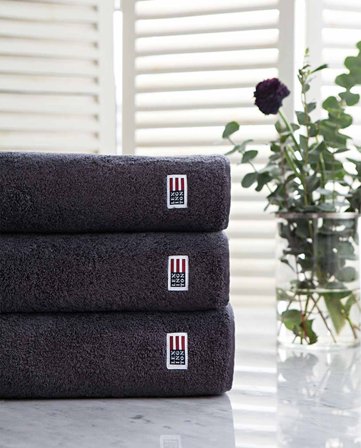 Lexington Icons original towel charcoal