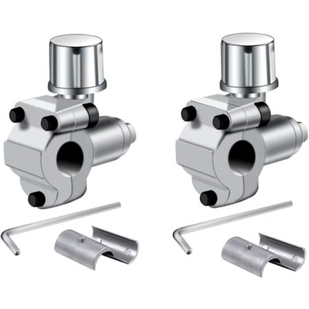 Stk. BPV-31 Perforert Ventil, Erstatningsventil for klimaanlegg Kompatibel med 1/4 tomme, 5/16 tomme, 3/8 tomme Utvendig Diameter Rør