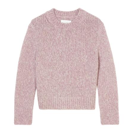 Marc O'Polo Round-neck Strik Lilla, Dame Striktrøjer