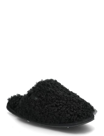 Calvin Klein Close Slipper Fur - Black - 40