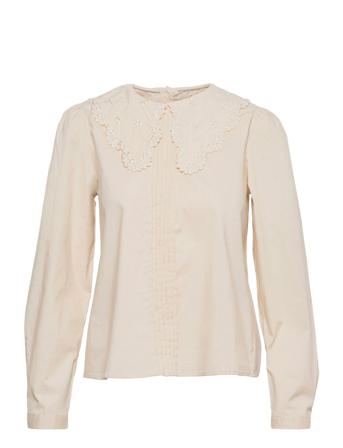 Frederikke Shirt Cream Minus