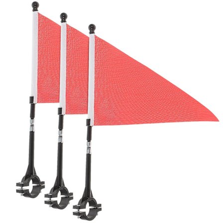 3 sett sykkelmonteringsbrakett sykkelhenger sikkerhetsflagg R