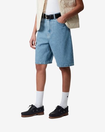 W' BRANDON SHORT - BLUE STONE BLEACHED XS