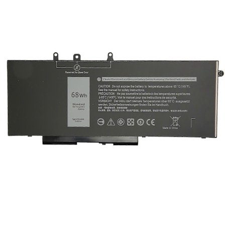 68Wh GJKNX Kannettavan Tietokoneen Akku Yhteensopiva Dell Latitude 5480 5580 5280 5288 5290 5488 5490 5491 5495 5590 5591 E5480 E5580 E5590 E5490 