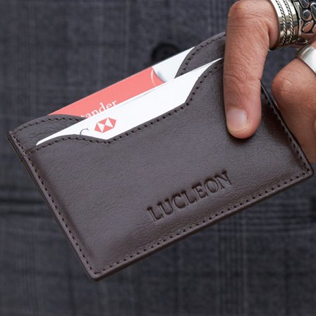 Brown Bruce Card Holder for Men - Card Holders