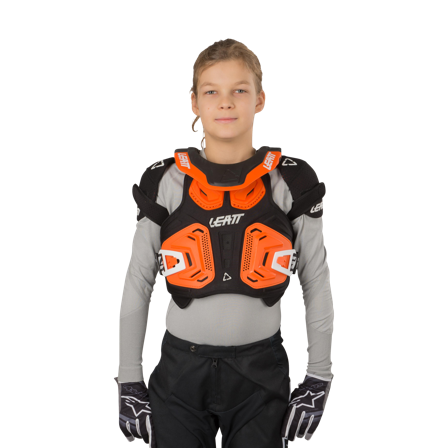 Protektorenweste Leatt 2.0 Kinder Orange L/XL