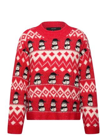 Vero Moda | Vmfrostsnowman Ls O-Neck Pullover Xmas | XS