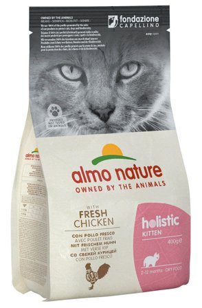 HOLISTIC CAT KITTEN POL/RI400G