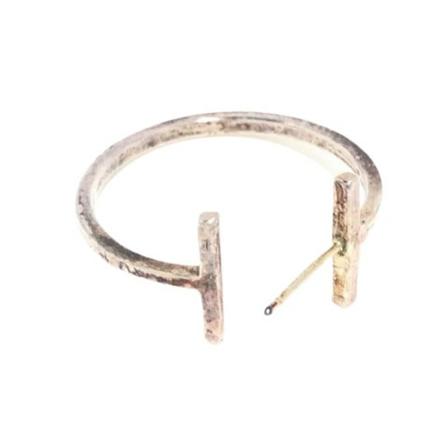 Tiffany & Co. Pre-owned Pre-owned Sølv reringe Grå, Dame Vintage Smykker, Størrelse: ONE Size