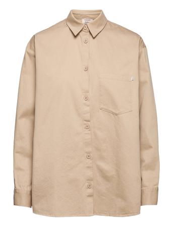 Shirt Ls Beige Barbara Kristoffersen By Rosemunde