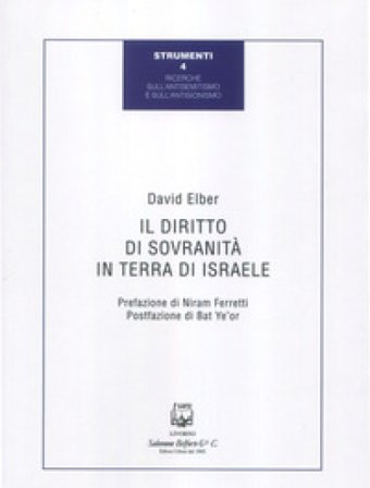 Il diritto di sovranità in terra di Israele David Elber